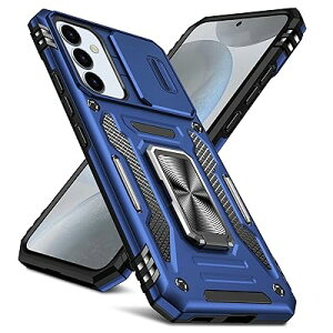 PNEWQNE �Ή�Galaxy S24 FE SCG30 �p�̃P�[�X �����O�t�� �Ռ��z�� �ϏՌ� �X�^���h�@�\ �ČRMIL�K�i