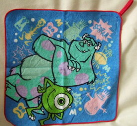 ディズニー（バラ売り　ループ付き　タオル）モンスターズユニバーシティ　入園・入学必須品
