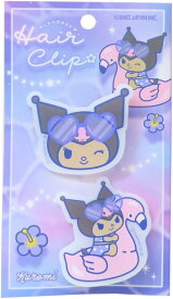 サンリオ　クロミ　前髪クリップ　ヘアクリップ　ナイトパーティー