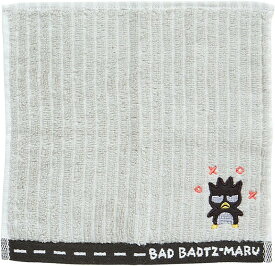 サンリオ　バツ丸　ばつ丸　プチタオル　刺繍　たてうね　24　タオル