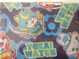 妖怪ウォッチ　レインポンチョ　ブルー　ジバニャン　子供サイズ