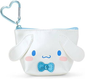 シナモロール　シナモン　KUROMI　ミニポーチ　メタリック　カラビナ付き