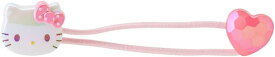 ハローキティ　キティ　ポニーテル　ヘアゴム　M　ハート　2024