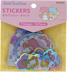 キキララ　リトルツインスターズ　フレークシール　シールパック　サンスター文具　ホログラム