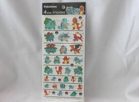 カミオ　4サイズ　シール　ポケットモンスター　フシギバナ　　ポケットボール