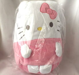 ハローキティ　キティ　ひざ掛け　マスコット巾着付き　ブランケット