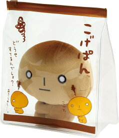 こげぱん　San-X Characters あのころのともだち ぬいぐるみ ポーチ付き