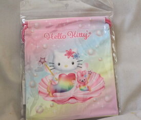 サンリオ　ハローキティ　巾着　マーメイド　ピンク　キティ