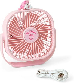 マイメロディ　マイメロ　卓上扇風機 3段階風量調整　デスク回り