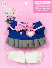 サンリオ　セーラー服　ソックス　きせかえお洋服　ドール　M　ぴたっとふれんず　 ハローキティ