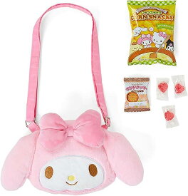 マイメロディ　マイメロ　お菓子&フェイス形ショルダーバッグ クリスマス ギフト 2025年