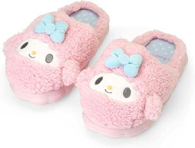 マイスウィートピアノ　サンリオ　 フェイス形　スリッパ サンダル　ルームシューズ