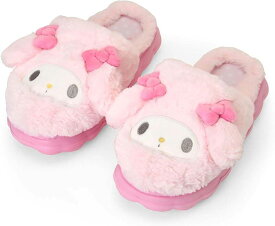 マイメロディ　マイメロ　フェイス形　スリッパ サンダル　ルームシューズ　EVA ソール