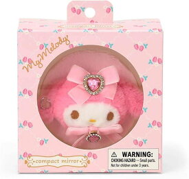 マイメロディ 　マスコット付きダブルミラー 326585 ミラー　マイメロ　化粧箱入り