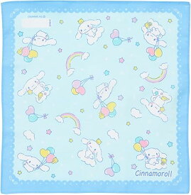 シナモロール　シナモン　　ハンカチ　にじ　サンリオ