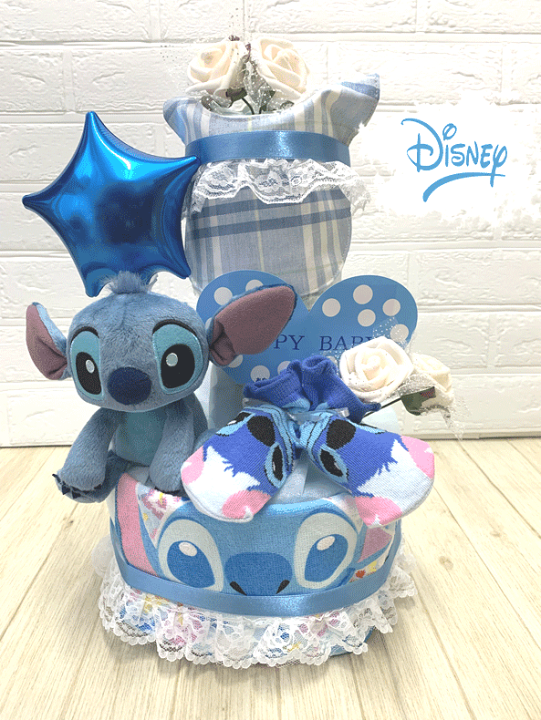 楽天市場】【出産祝い】【おむつケーキ 3段 】【ディズニー