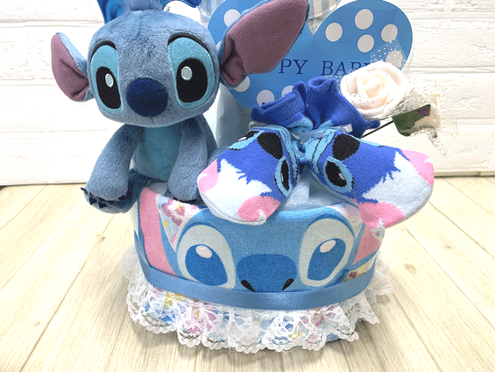 楽天市場】【出産祝い】【おむつケーキ 3段 】【ディズニー 