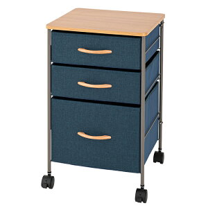 クローゼット収納 キャスター付き チェスト 押入れ 幅40 3段 北欧 白 スリム 天板付き 引き出し付き デスク 木製 ローチェスト おしゃれ クローゼット 下 アイボリー ネイビー コンパクトチェ