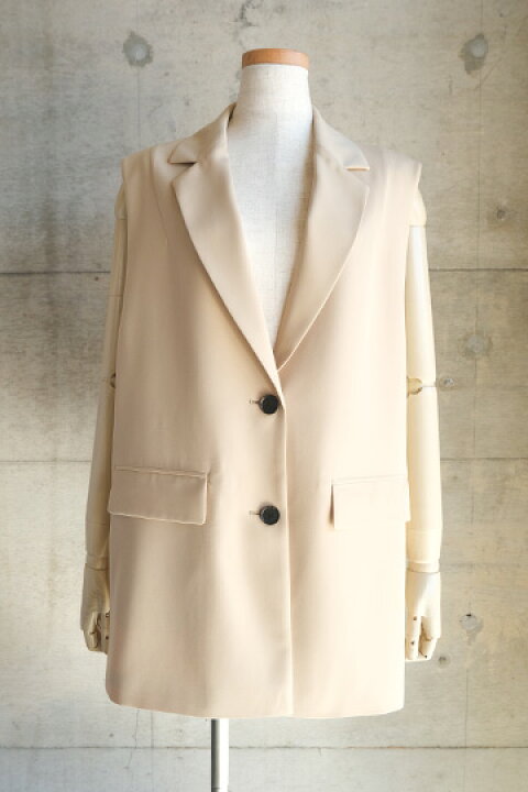 楽天市場】【20％OFF SALE】カフネ(cafune)バックオープンジレ 