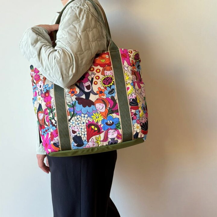 アルベロベロオレボレブラバッグ刺繍バッグトートバッグ