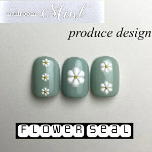 nail room Mint produce[flower seal]�l�C���V�[�� �t�����[�V�[��