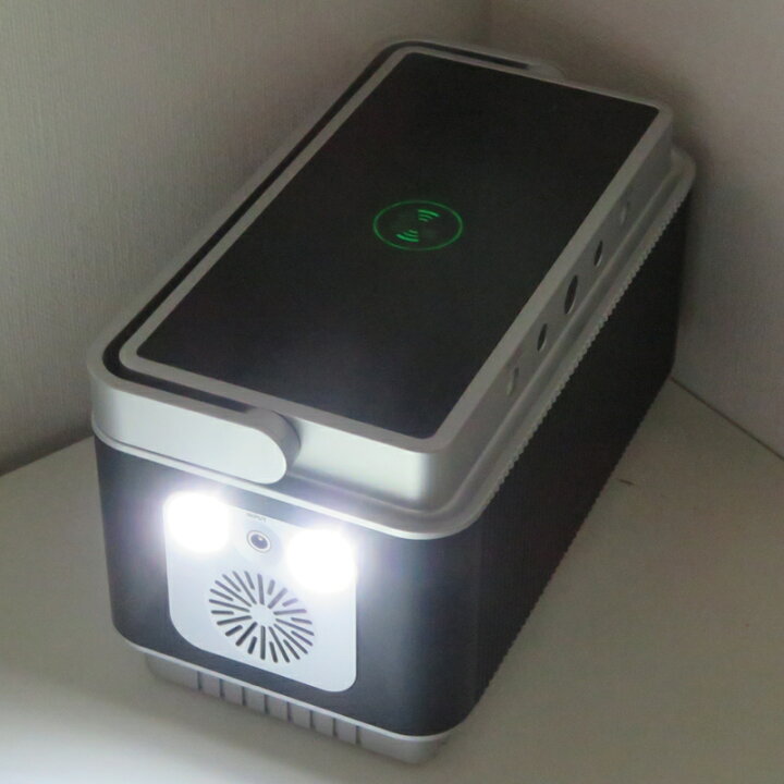 楽天市場】ポータブル電源/蓄電池・非常用電源/LEDライト付・222Wh（AC 