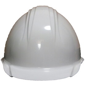 一般作業/工事用ヘルメット・ホワイト・BS-1P（ABS樹脂・内装一式/あご紐/ライナー付）