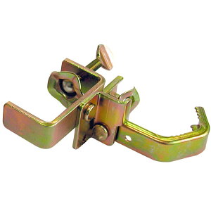 看板クランプ・自在型(直径32〜50mm/看板枠厚さ25〜50mm/看板固定金具) 看板取付金具 取付金具 工事看板 作業看板