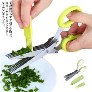 キッチンハサミ 小ねぎハサミ 海苔ハサミ のりはさみ ねぎはさみ ネギハサミ 5枚刃 はさみ キッチンハサミ キッチンはさみ キッチンばさみ キッチンバサミ ネギ 小ねぎ 海苔 唐辛子 はさみ