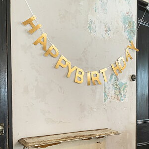 VvK[h HAPPY BIRTHDAY (S[h) ap[eB[ At@xbg ^[ oi[ a 