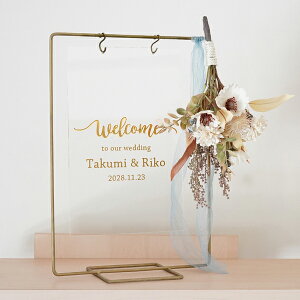 結婚式 ウェルカムボード アクリルの人気商品 通販 価格比較 価格 Com
