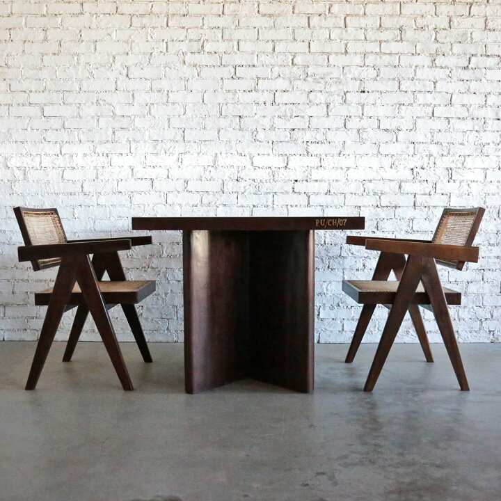 楽天市場】ピエール・ジャンヌレ テーブル デスク 机 Library Table 