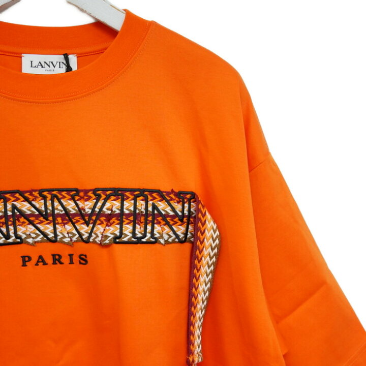 楽天市場】LANVIN ランバン 国内正規 23SS CURB LACE T-SHIRT S/S TEE 
