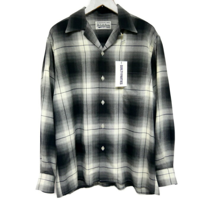 楽天市場】WACKO MARIA ワコマリア 国内正規 23AW OMBRE CHECK OPEN 