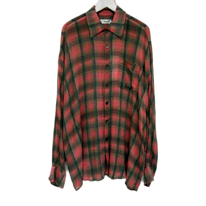 楽天市場】OUR LEGACY アワーレガシー 23SS BORROWED SHIRT チェック 