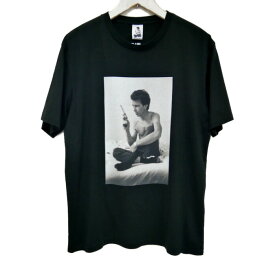 WACKO MARIA×STIE-LO×LARRY CLARK ワコマリア ラリークラーク 国内正規 21SS STANDARD CREW NECK T-SHIRT TULSA Tシャツ BLACK ブラック 黒 M【中古】