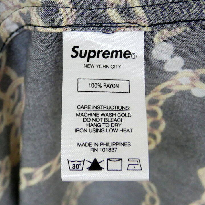 楽天市場】Supreme 国内正規 20AW 20FW Chains Rayon S/S Shirt 