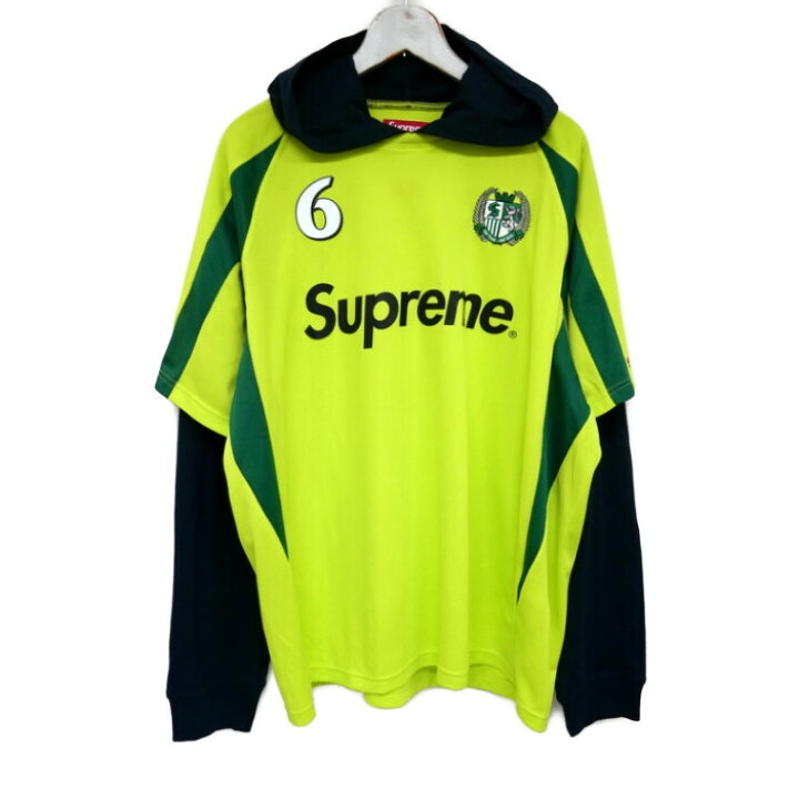 楽天市場】Supreme 国内正規 23AW 23FW Hooded Soccer Jersey サッカー 
