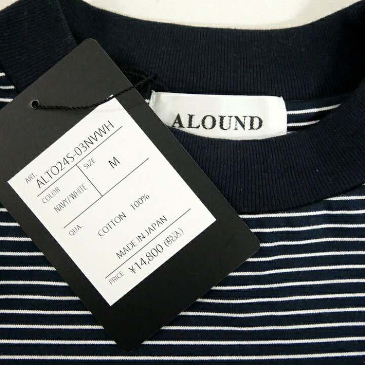 楽天市場】ALOUND アラウンド 国内正規 24SS STRIPED OVERSIZE TEE 