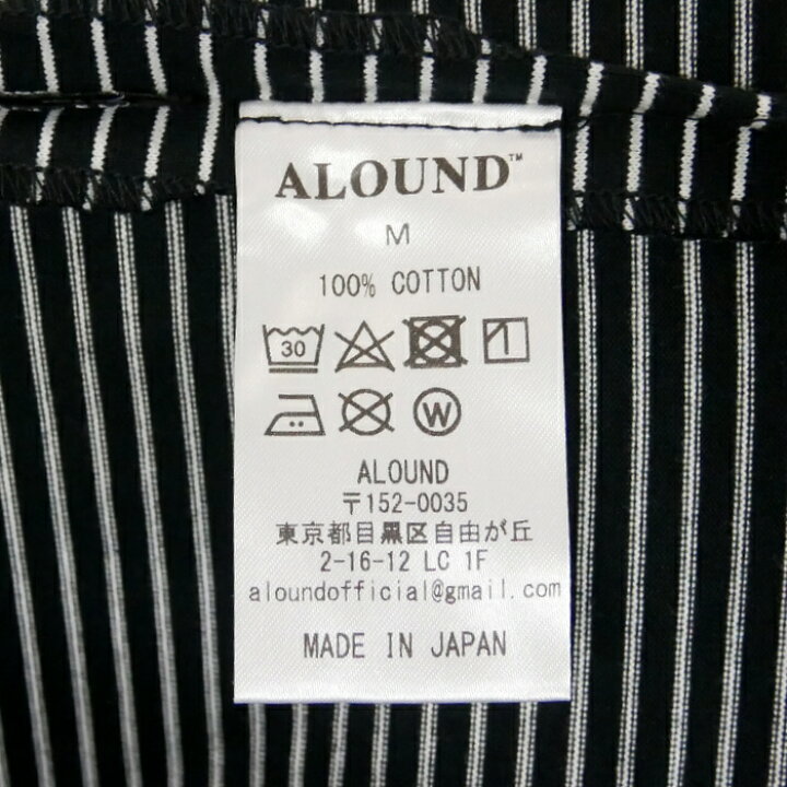 楽天市場】ALOUND アラウンド 国内正規 24SS STRIPED OVERSIZE TEE 