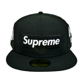 Supreme×NEW ERA ニューエラ 国内正規 24AW 24FW Jerseys Box Logo Cap ボックスロゴキャップ Black ブラック 黒 7 3/4 61.5【中古】