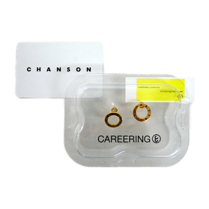 楽天市場】CAREERING キャリアリング 国内正規 CHANSON R301 ピアス 