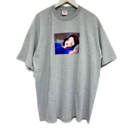 Supreme×Disney ディズニー 国内正規 24AW 24FW Snow White Tee スノーホワイト 白雪姫 Tシャツ Heather Grey ヘザーグレー XL【中古】