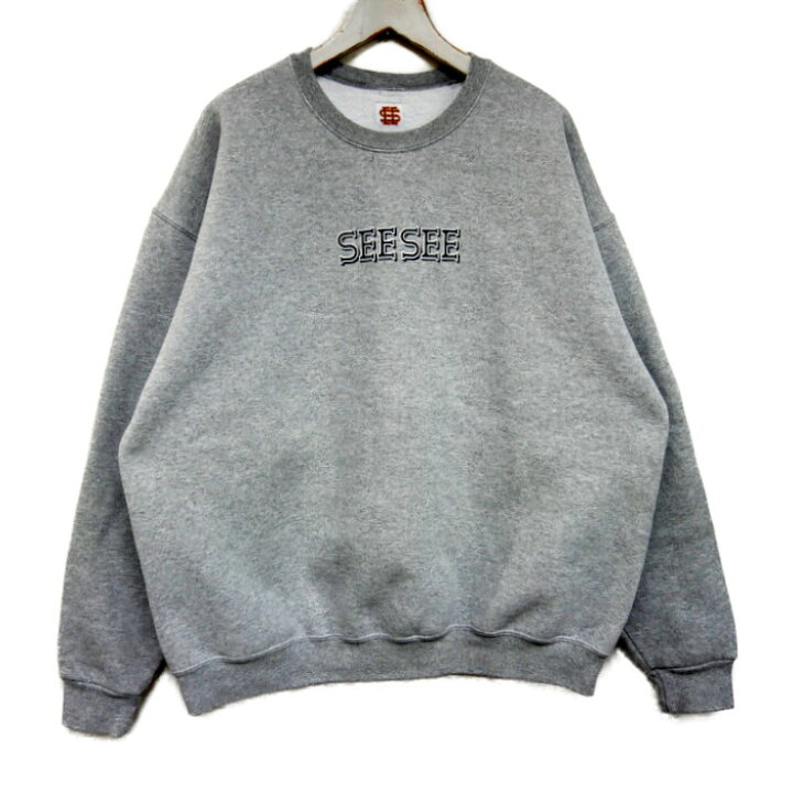 楽天市場】SEE SEE SEESEE シーシー 国内正規 24SS FONT LOGO CREW 
