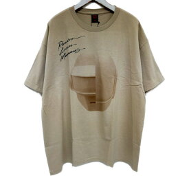 GEEKS RULE×DUFT PUNK ギークスルール ダフトパンク 国内正規 SILKSCREEN PRINTING T SHIRT 02 シルクスクリーンプリント Tシャツ BEIGE ベージュ XXL【中古】