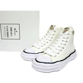 Maison MIHARA YASUHIRO メゾンミハラヤスヒロ 国内正規 PETERSON 23 PTS23 OG Sole Canvas High-top Sneaker ピーターソン オリジナルソールキャンバススニーカー A11FW701 41 26【中古】