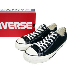 CONVERSE コンバース 国内正規 ALL STAR US OX U.S. ORIGINATOR オールスター オックスフォード キャンバス 1SD286 BLACK ブラック 黒 US8.5 27【中古】