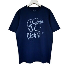 Answer4 アンサーフォー 国内正規 Re:Breath Tshirt プリントTシャツ 神山隆二 Primeflex Navy ネイビー 紺 XL【中古】