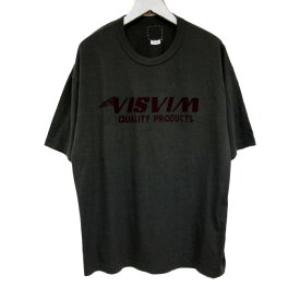 visvim ビズビム 国内正規 24AW JUMBO TEE S/S ロゴプリントTシャツ 天竺 0124205010022 BLACK ブラック 黒 4【中古】