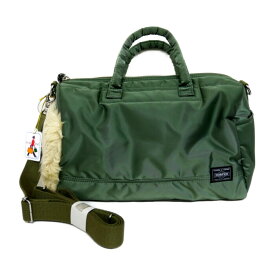 PORTER ポーター×となりのトトロ スタジオジブリ YOSHIDA&Co 吉田カバン 国内正規 DOXTORS BAG タンカーナイロン ドクターバッグ 2WAY ダッフルバッグ 381-16304 OLIVE オリーブ FREE【中古】